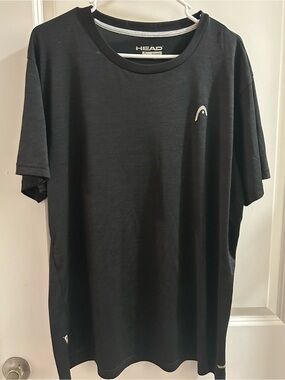Head Black Short-Sleeve Performance Tee